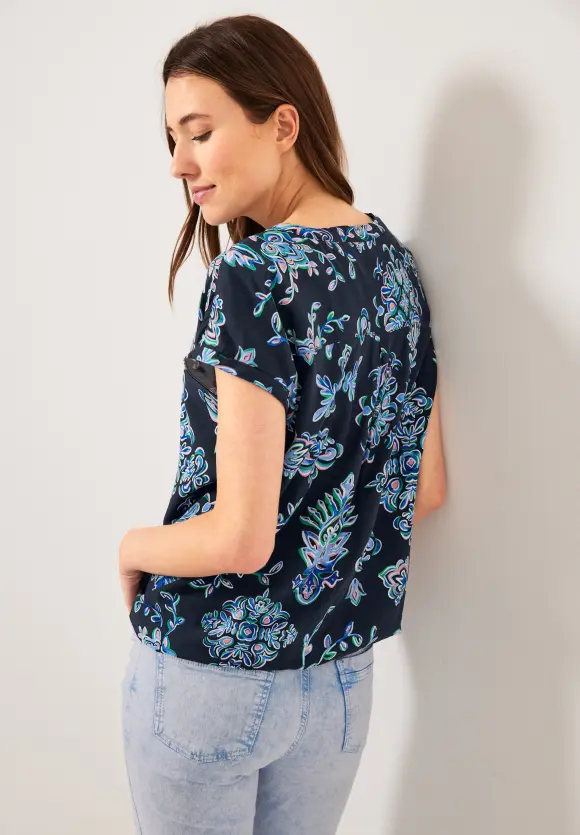 CECIL Ornament Print Bluse