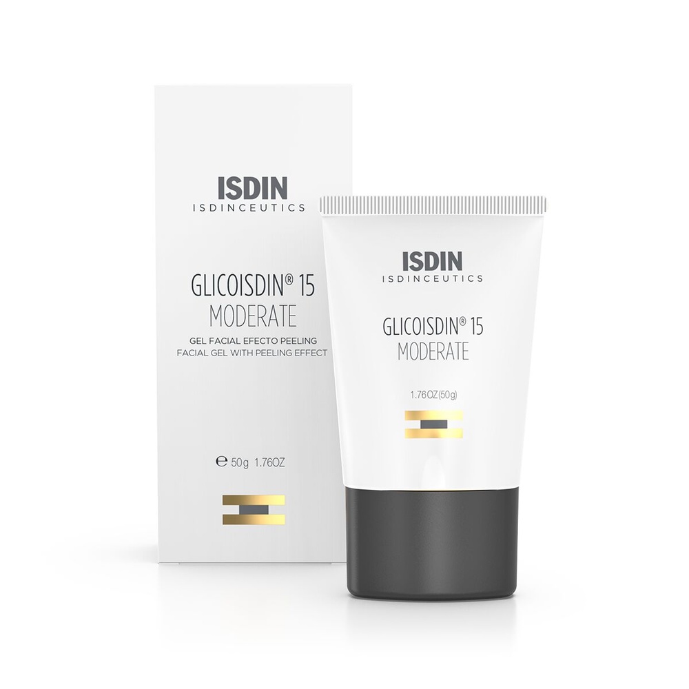 isdin Glicoisdin 15 Moderate Gel visage effet peeling