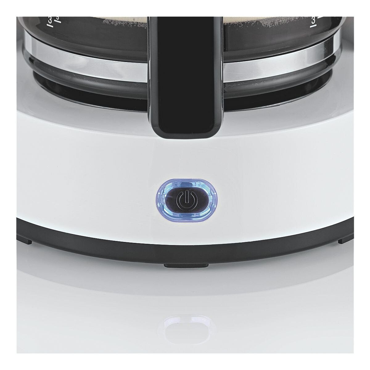 Severin Filterkaffeemaschine KA 4816, 1.25l Kaffeekanne, Kaffeemaschine mit Glaskanne, bis 10 Tassen, 1000 Watt