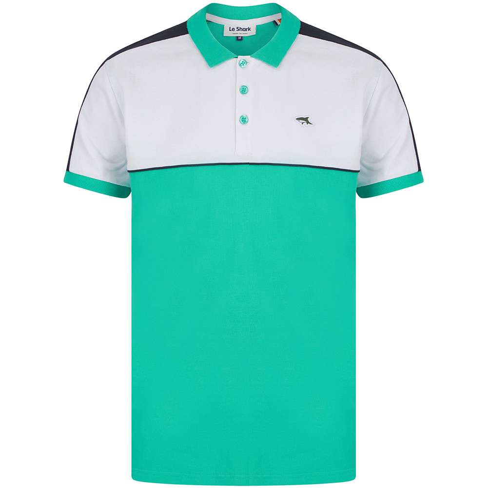 Le Shark Treveris Herren Polo-Shirt 5X202181DW-Atlantis-Green