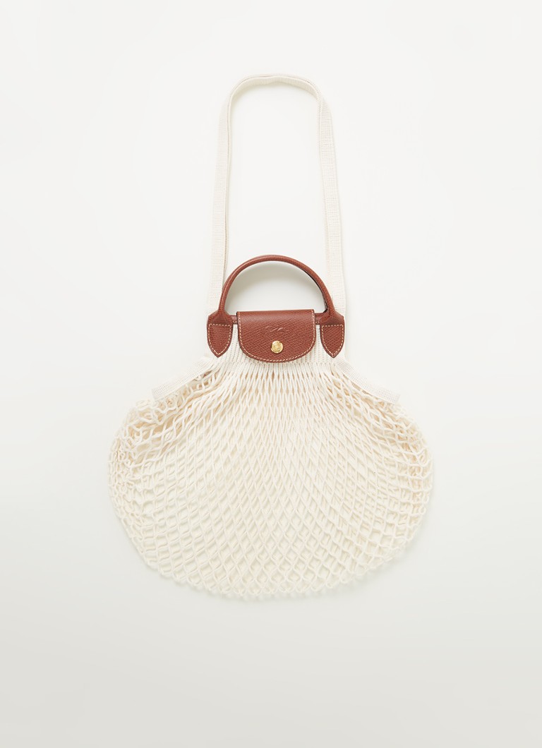 Sac à main Longchamp Le Pliage Filet avec détails en cuir