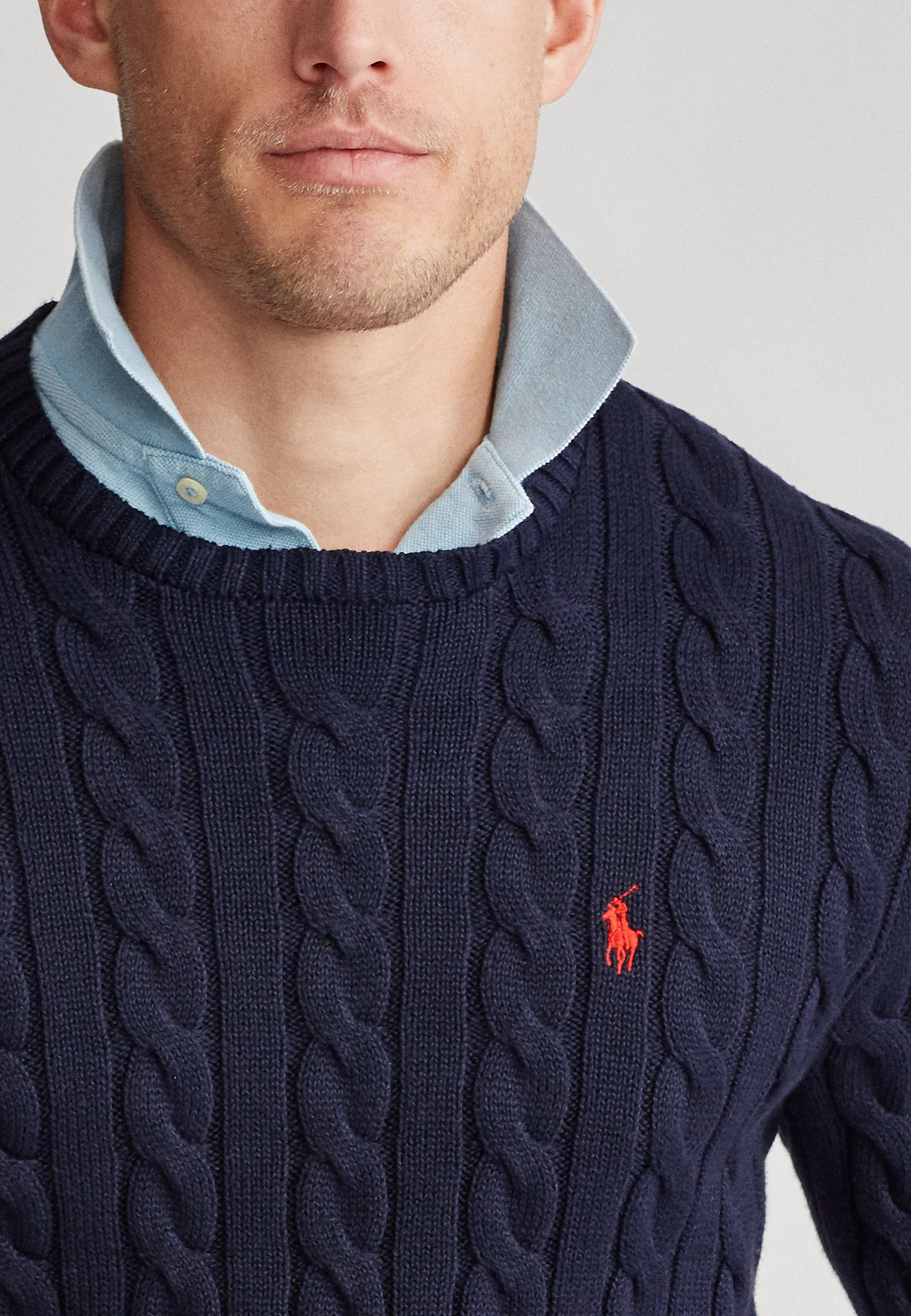 Suéter Polo Ralph Lauren Big & Tall DRIVER MANGA LARGA - Suéter
