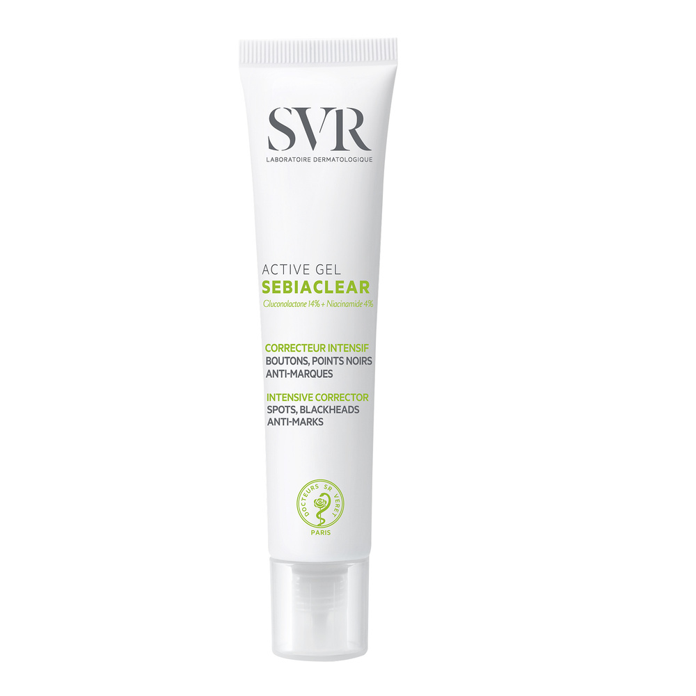 laboratoires svr Sebiaclear Active Gel 40ml Crème de Jour et de Nuit