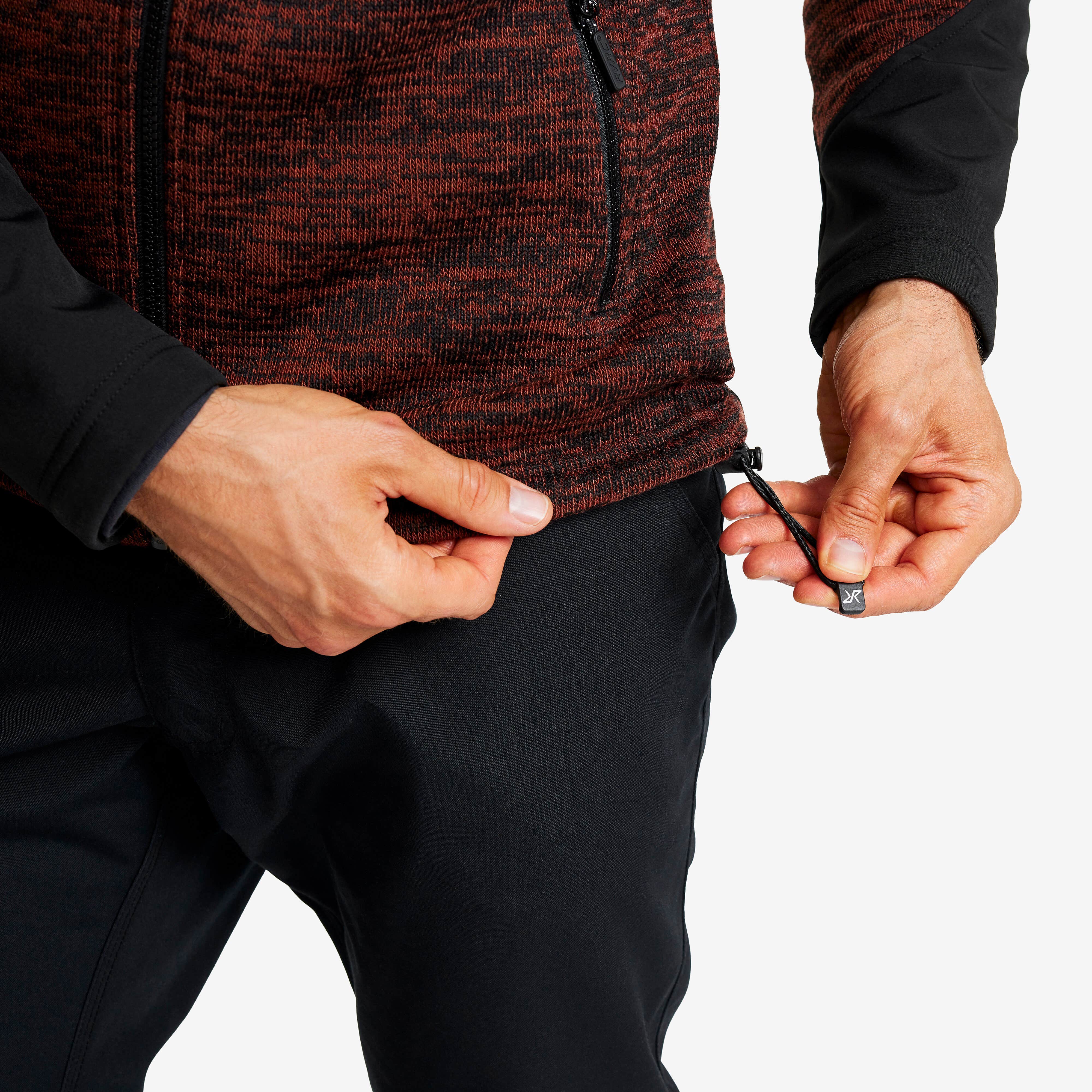 Wander Pro Wool Hoodie Homme Smoked Paprika