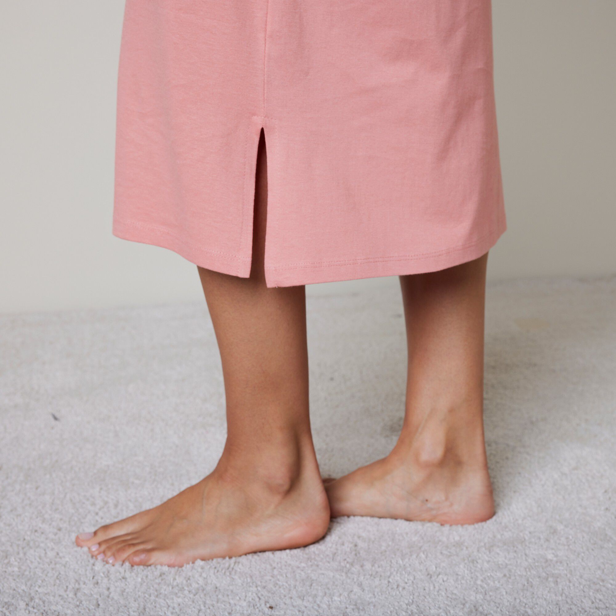 Chemise de nuit manches longues coton imprimé 