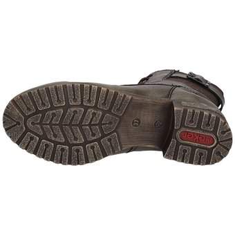 Rieker Schnürstiefelette in grün