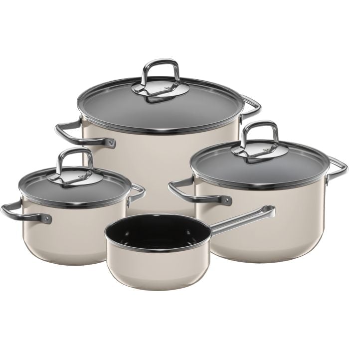 Silit Silargan® Elegance Topf-Set, 4-teilig, Macadamia