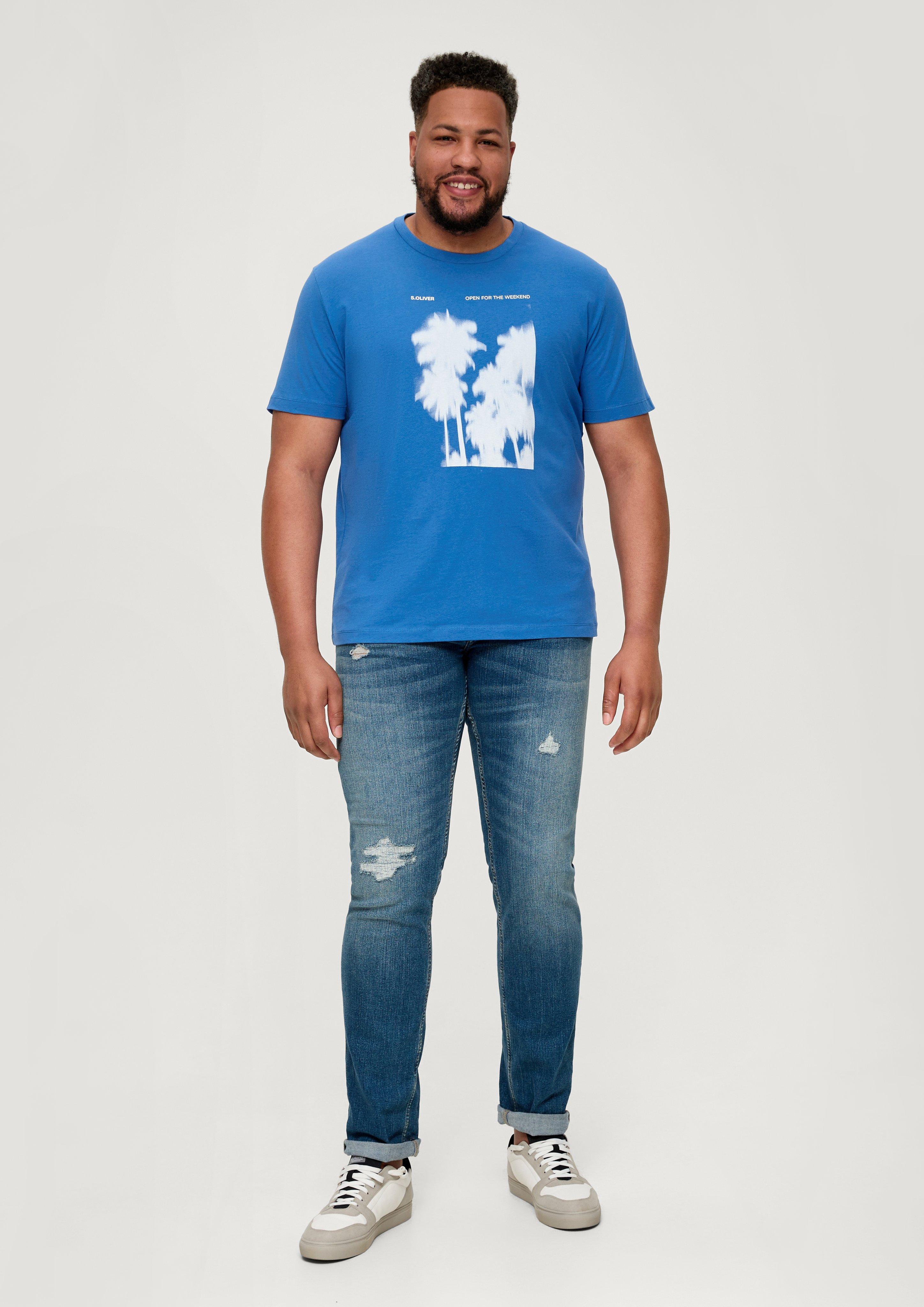 T-Shirt mit Frontprint  2135657-54D1