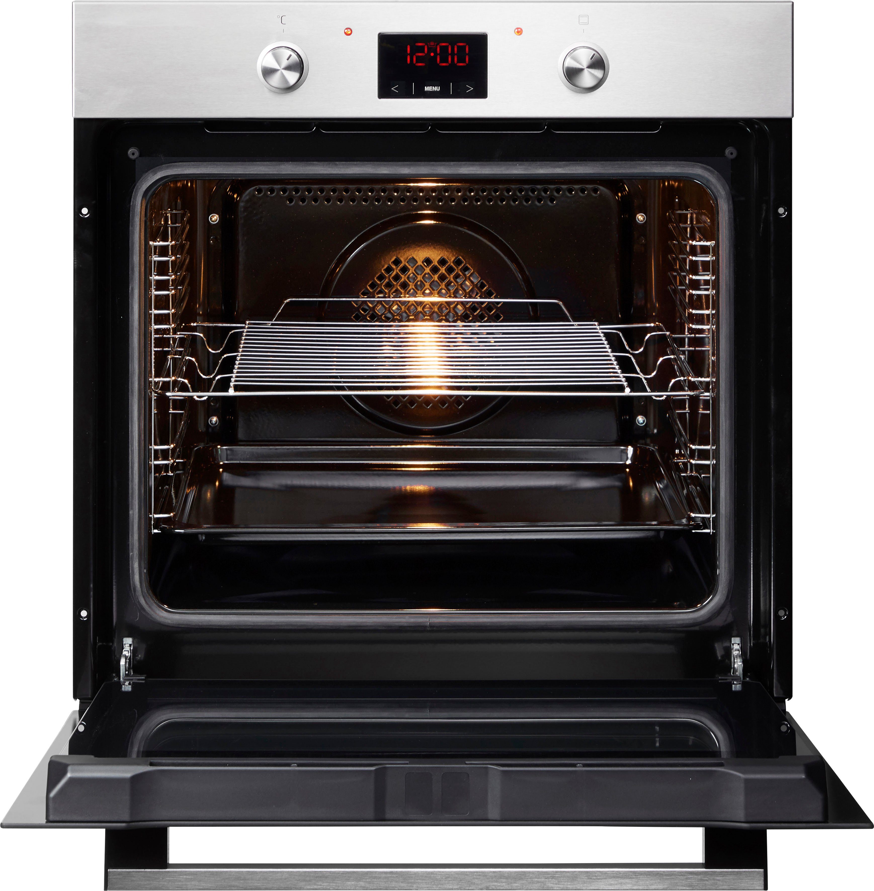 Amica Einbaubackofen EBX 943 625 E, mit Teleskopauszug nachrüstbar, Simple Steam