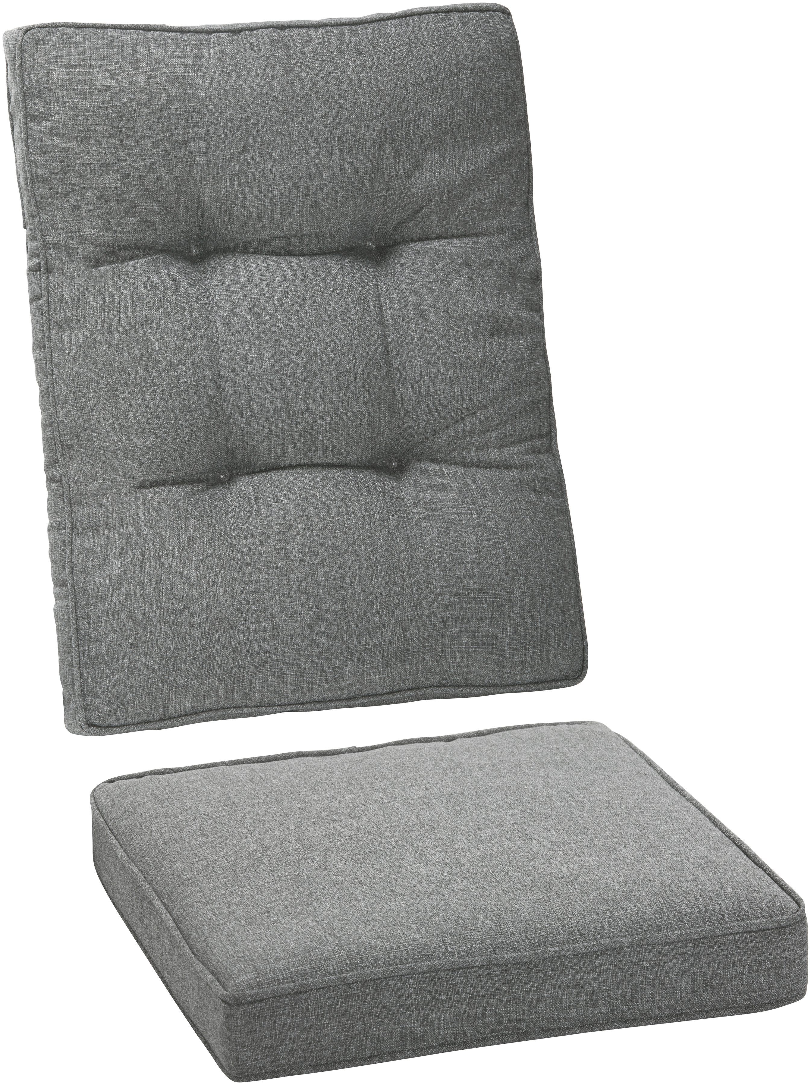 KONIFERA Garten-Essgruppe Monaco, (17-tlg), 6 Sessel, 2 Hocker, Tisch, Polyrattan