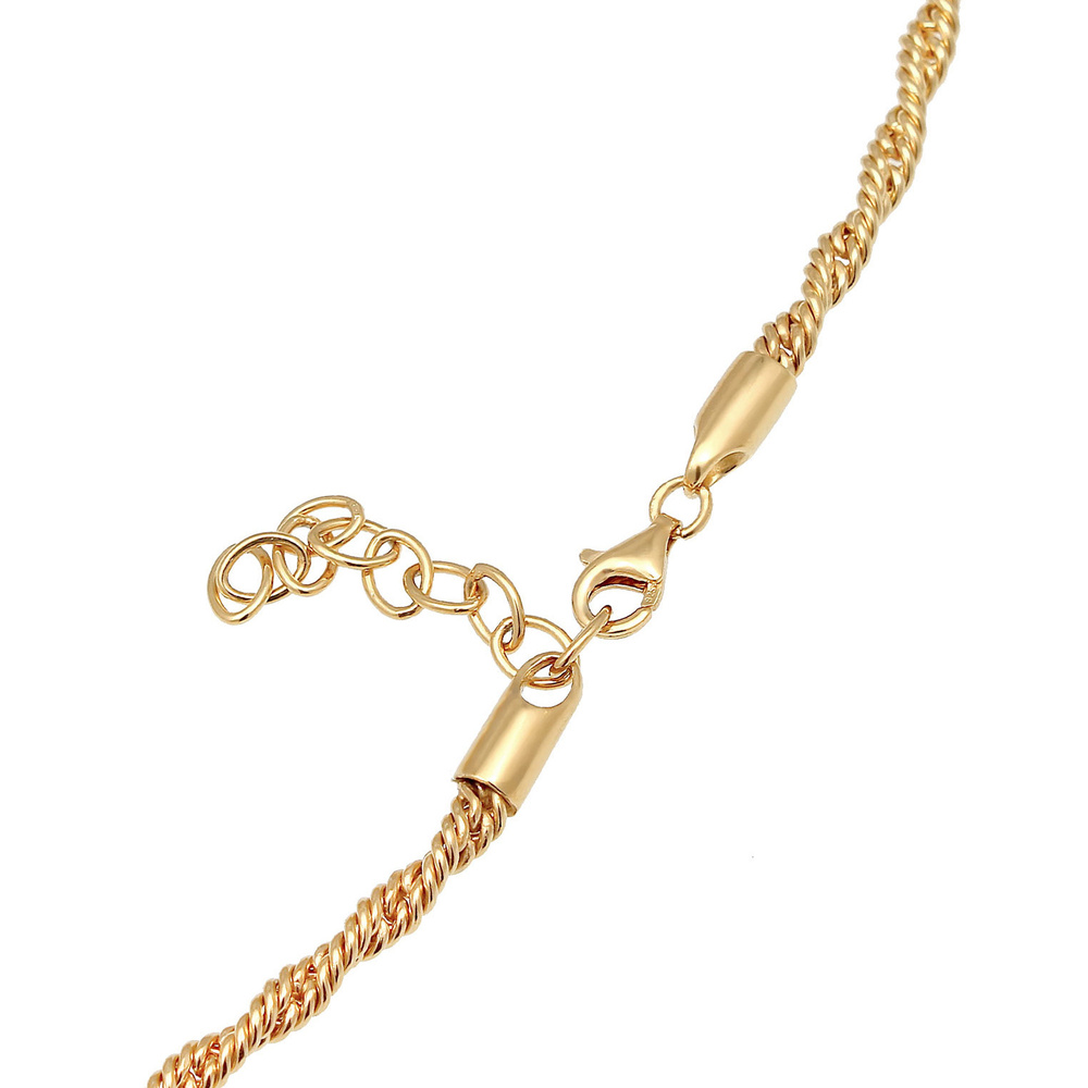 Elli PREMIUM Elli PREMIUM Collier Dames Choker Tordu Cord Collier en cordon Blogger Trend in 9 collier