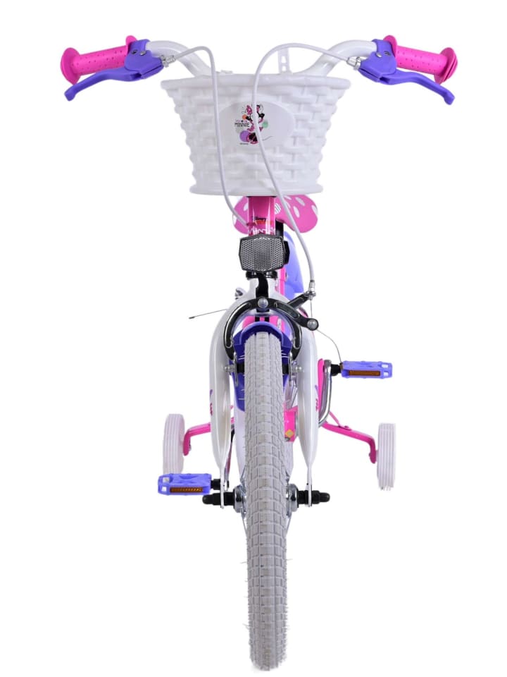 Volare Kinderfahrrad Disney Minnie Fahrrad für Mädchen 16 Zoll Kinderrad Rosa 4 Jahre günstig kaufen onesize