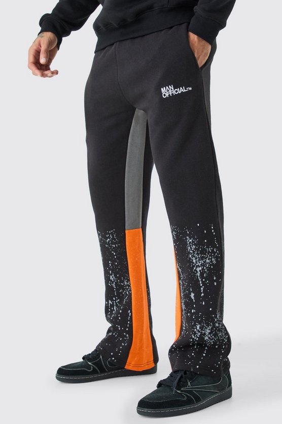 Jogginghose mit Farbspritzern