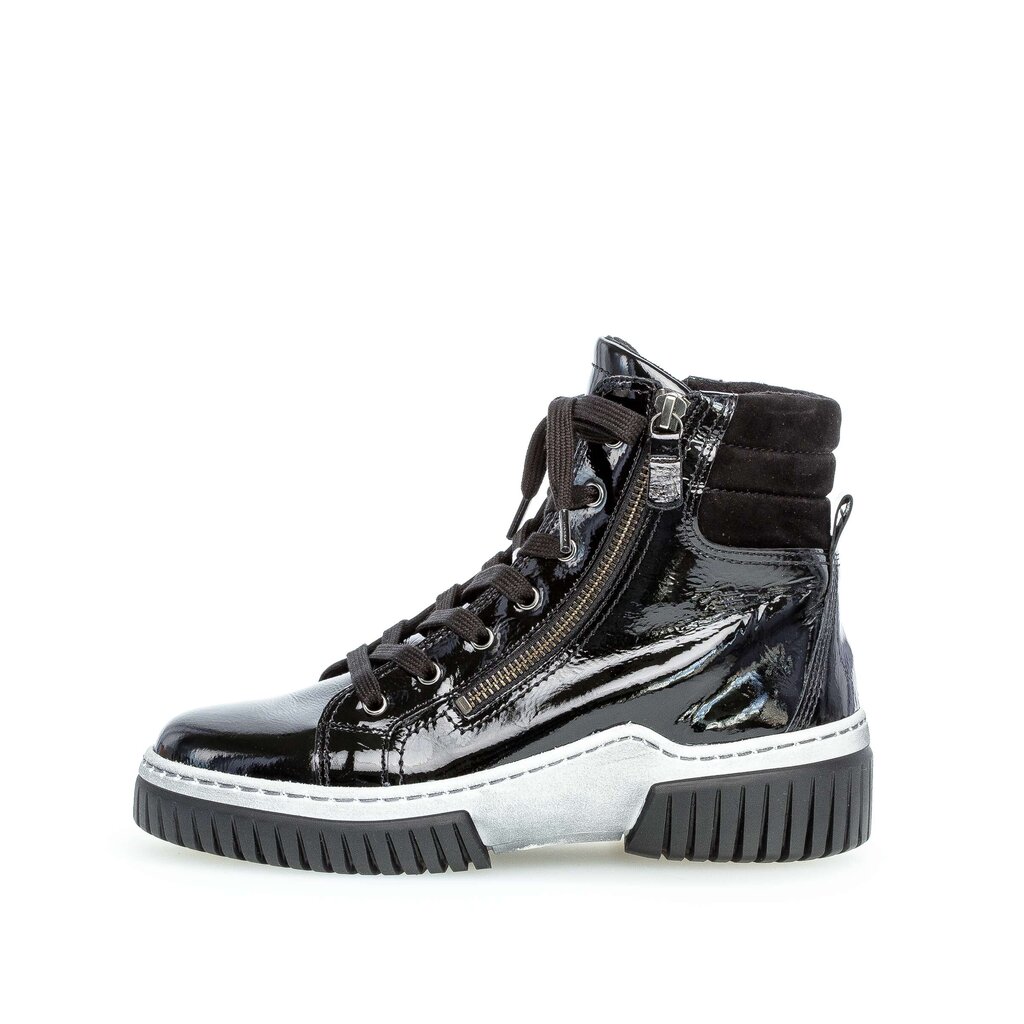 Gabor fashion Schnürstiefelette schwarz