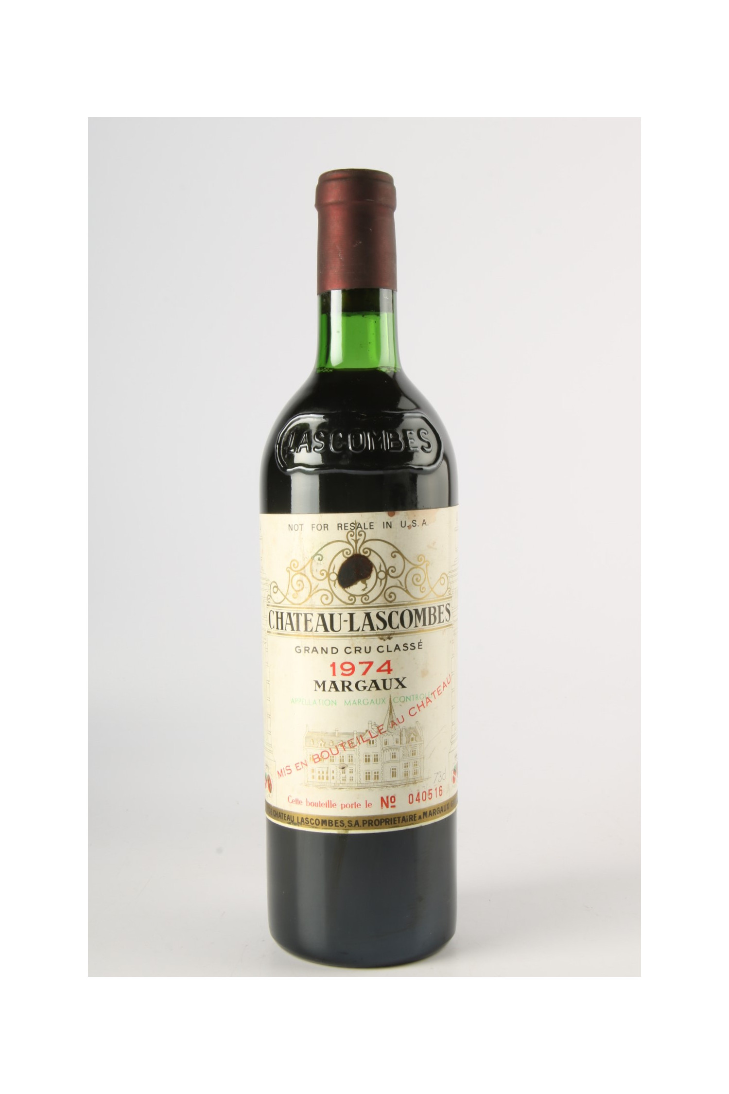 Château Lascombes 1974, Margaux