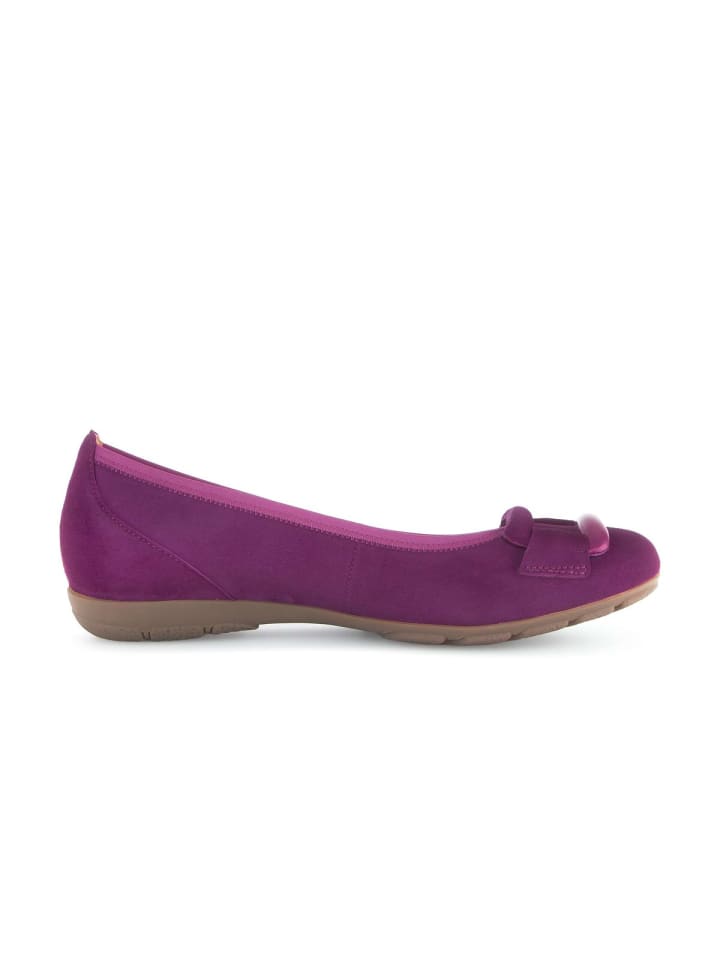 Gabor Fashion Sportliche Ballerinas in lila günstig kaufen