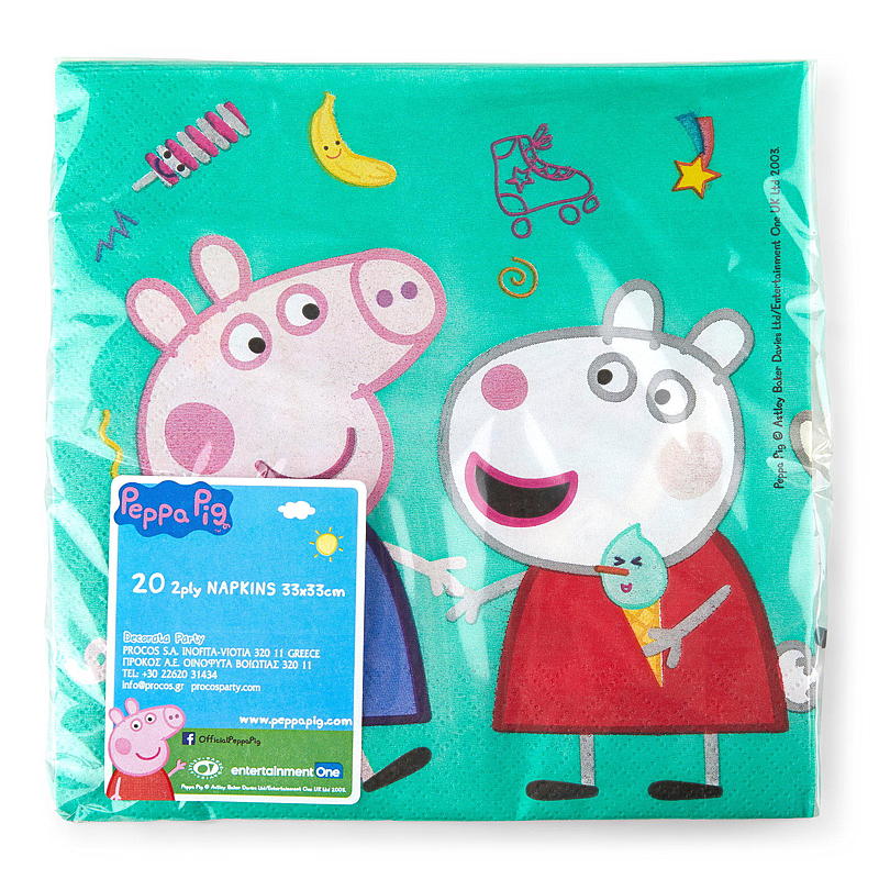 Serviett 20-pk Peppa gris