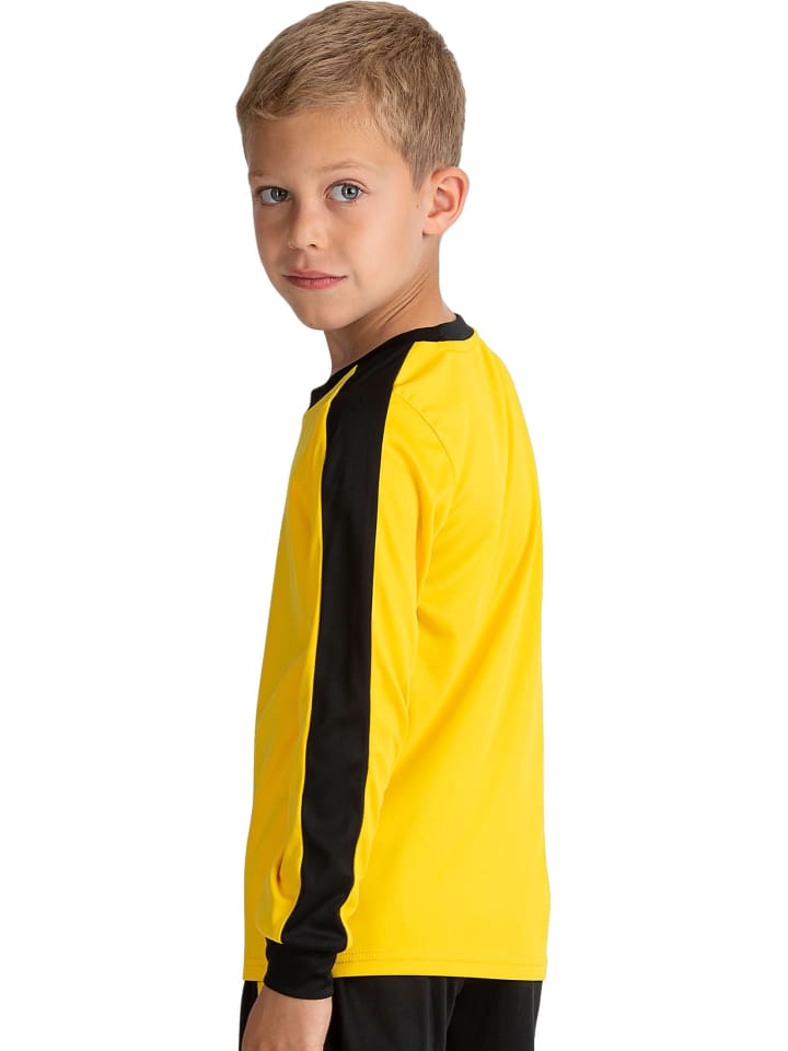 erima Retro Star Trikot langarm in gelb/schwarz günstig kaufen