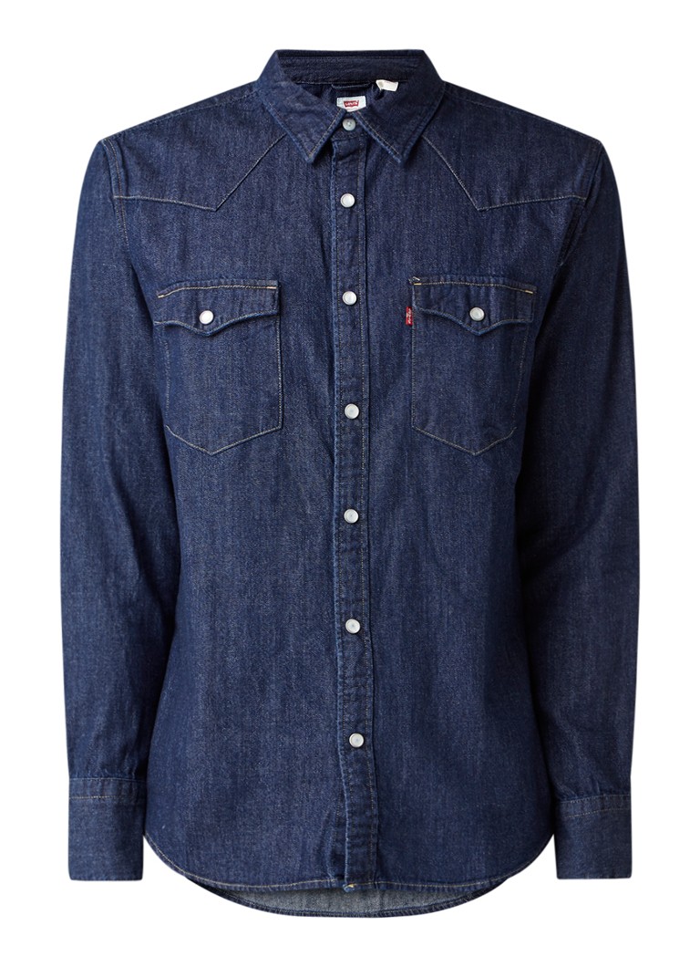 Cămașă din denim Levi's Barstow Western Classic Fit