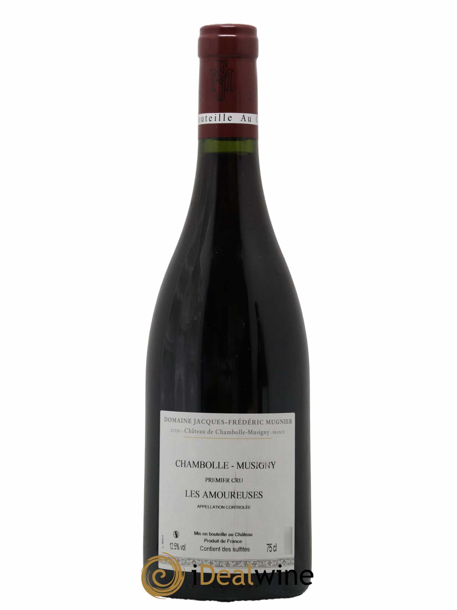 Chambolle-Musigny 1er Cru Les Amoureuses Jacques-Frédéric Mugnier  2017 - Lot de 1 Bouteille
