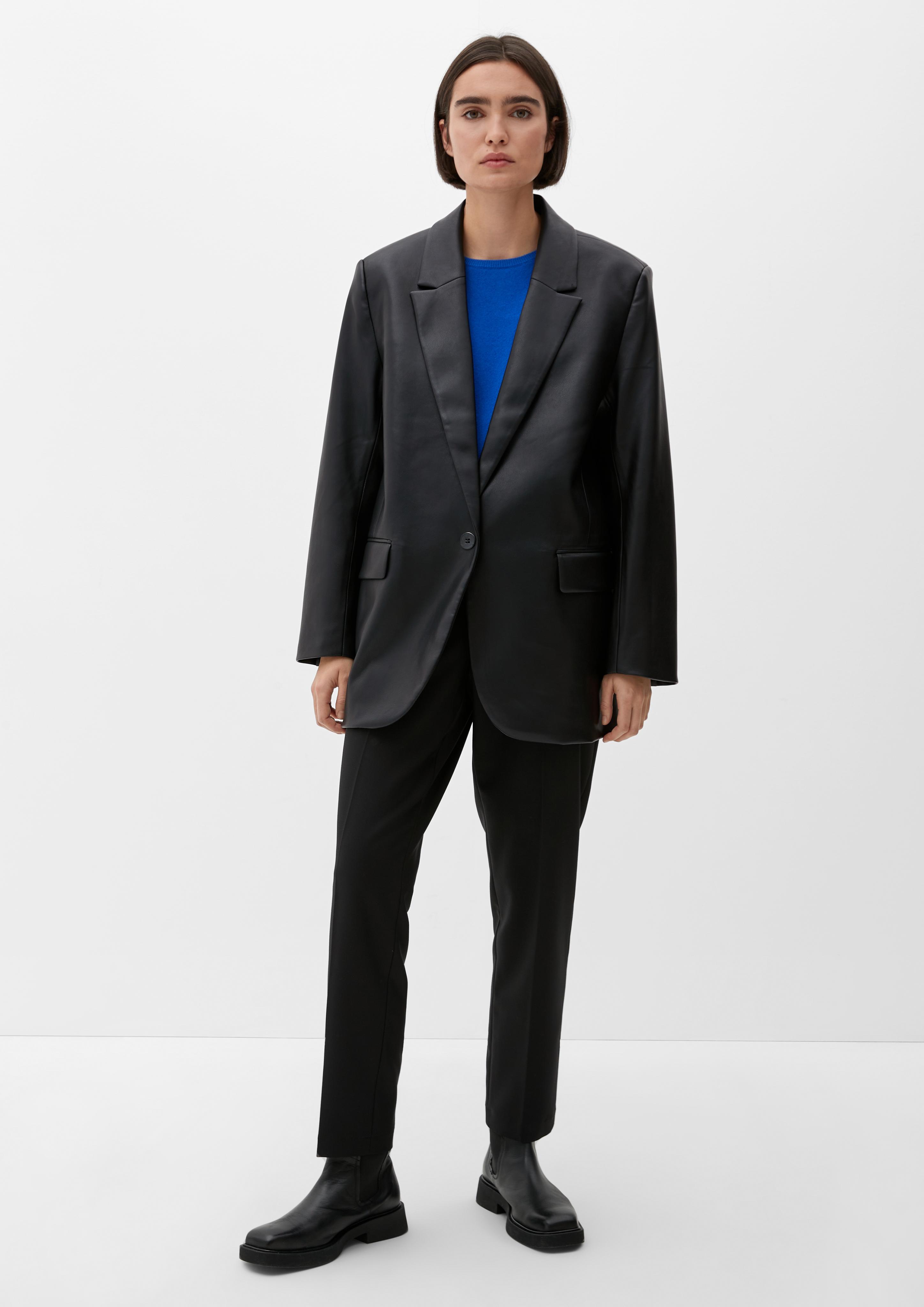 Blazer aus Lederimitat  2124654-9999