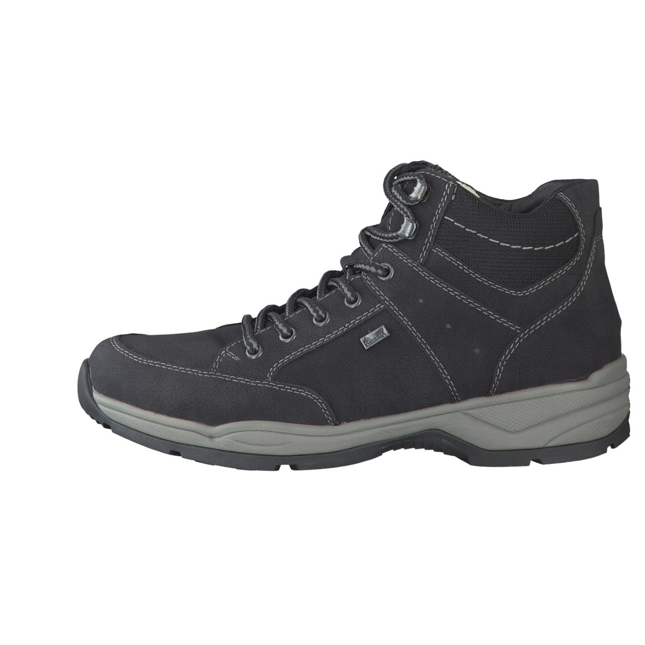 RIEKER Schnür-Stiefeletten schwarz