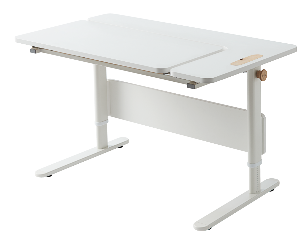 Flexa Kinder Schreibtisch Moby weiß 120 x 70