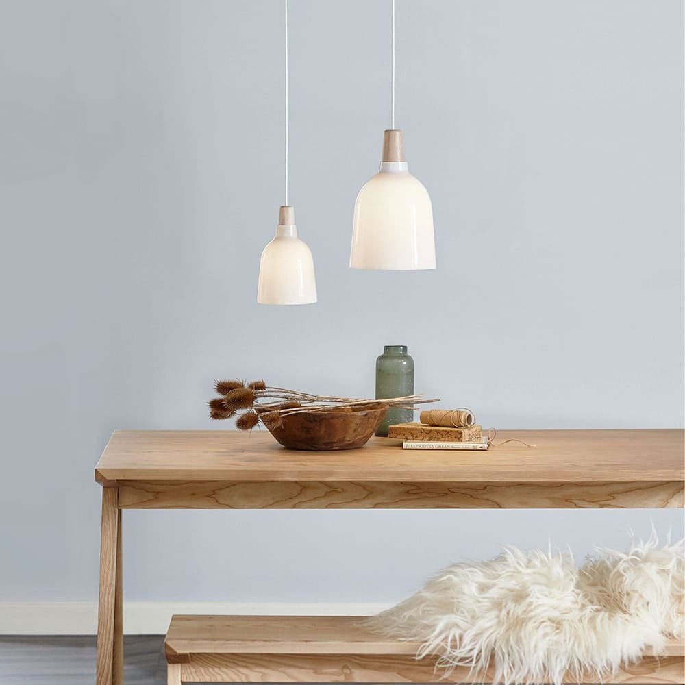 click-licht Hängeleuchte Designer Pendelleuchte Karma, esche, 140 mm, by Seidenfaden Design, keine Angabe, Leuchtmittel enthalten: Nein, warmweiss, Hängeleuchte, Pendellampe, Pendelleuchte
