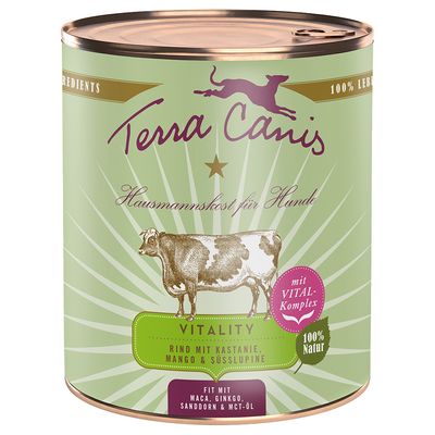 Terra Canis Vitality Menu 6 x 800 g