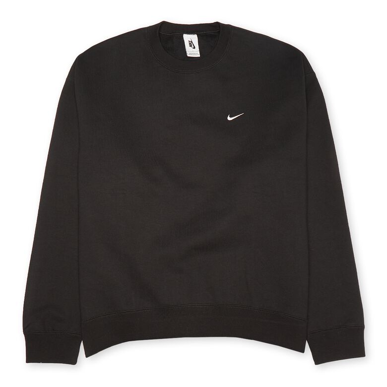 NIKE NRG Solo Swoosh Fleece Crew black/white