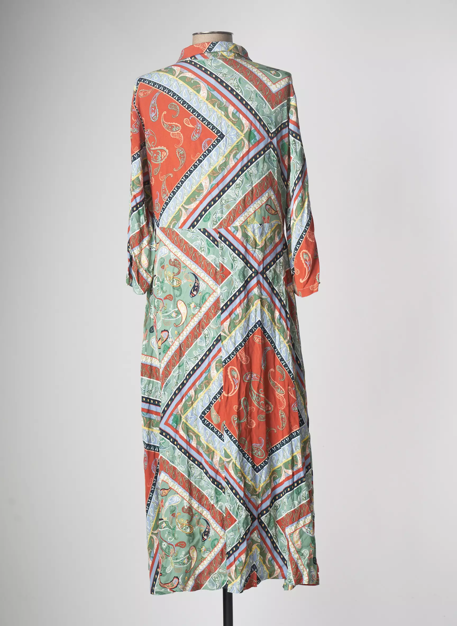 Tom Tailor Robes Longues Femme couleur orange