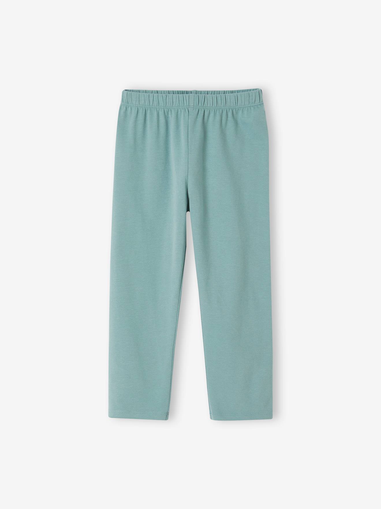 Vertbaudet 2er-Pack Mädchen 3/4-Leggings BASIC Oeko-Tex - pack koralle