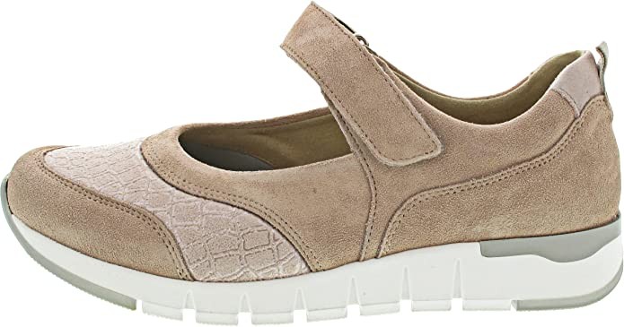 WALDLÄUFER Sportliche Slipper lila/pink H-PETRA