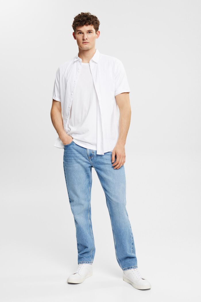 Jeans mit geradem Bein, Organic Cotton