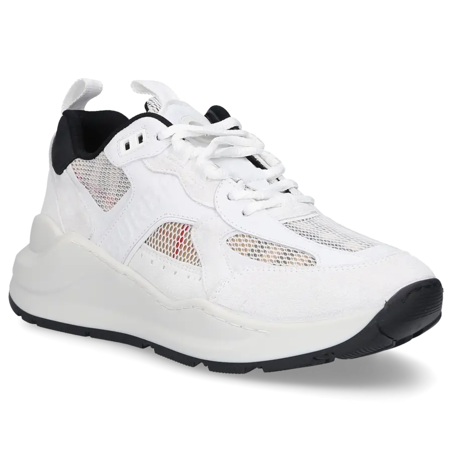 Burberry - Sneaker low 80613541 Kalbsleder - weiß