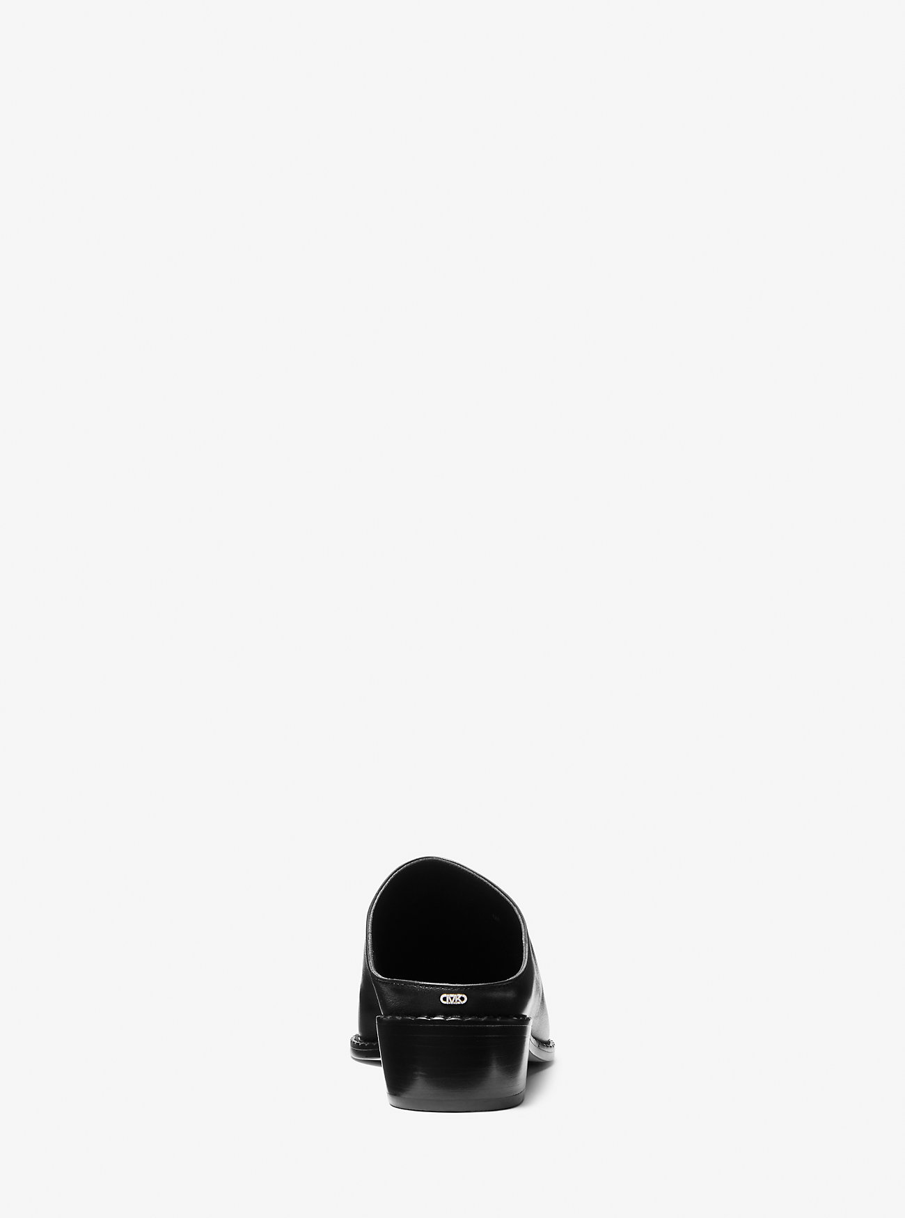 Nash Studded Leather Mule - BLACK