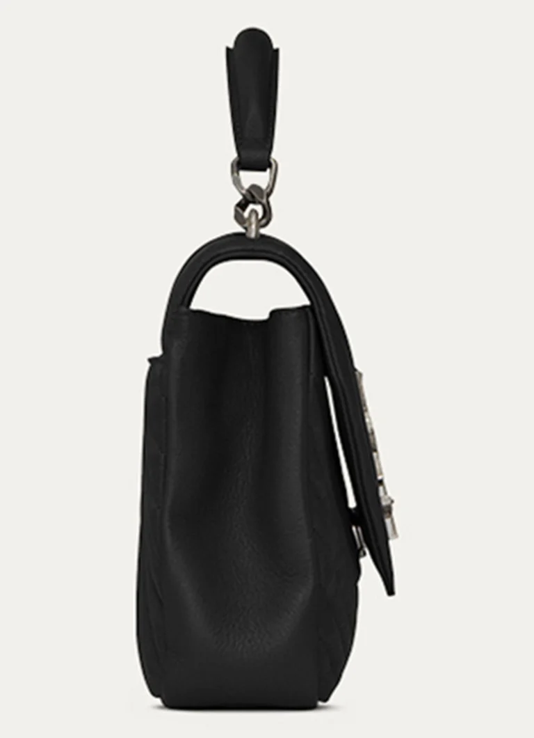 Saint Laurent College Medium calfskin crossbody bag