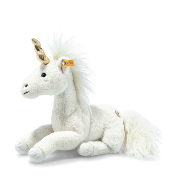 Unica Schlenker-Einhorn, 27 cm, weiß