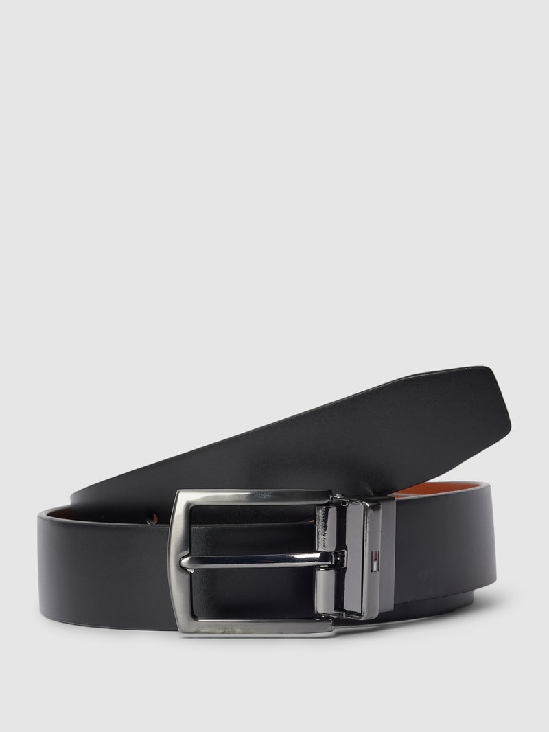 Gürtel mit Label-Details in schwarz