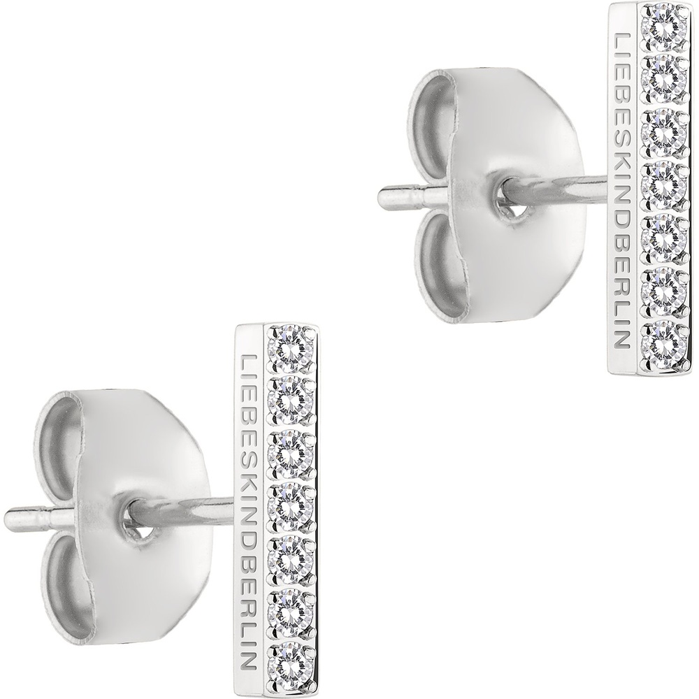 Liebeskind Boucles d'oreilles à fermoir à poussette Acier inoxydable Boucles d'oreilles