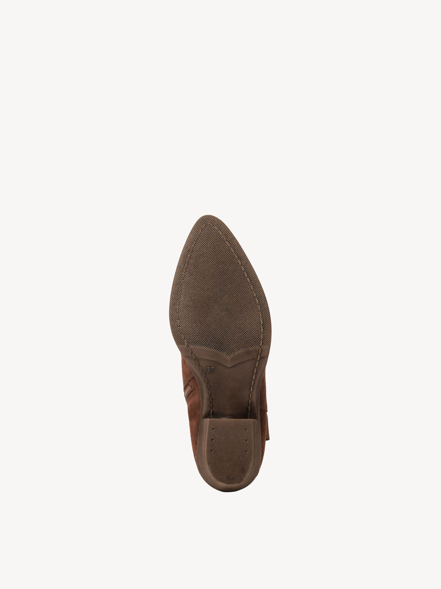 Bottes de cow-boy en cuir - marron