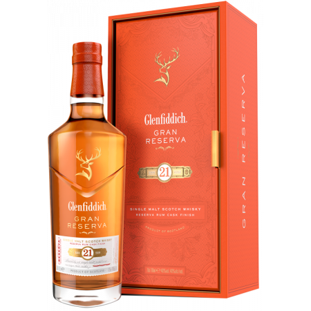 GLENFIDDICH GRAN RESERVA - 21 ANS - EN ETUI