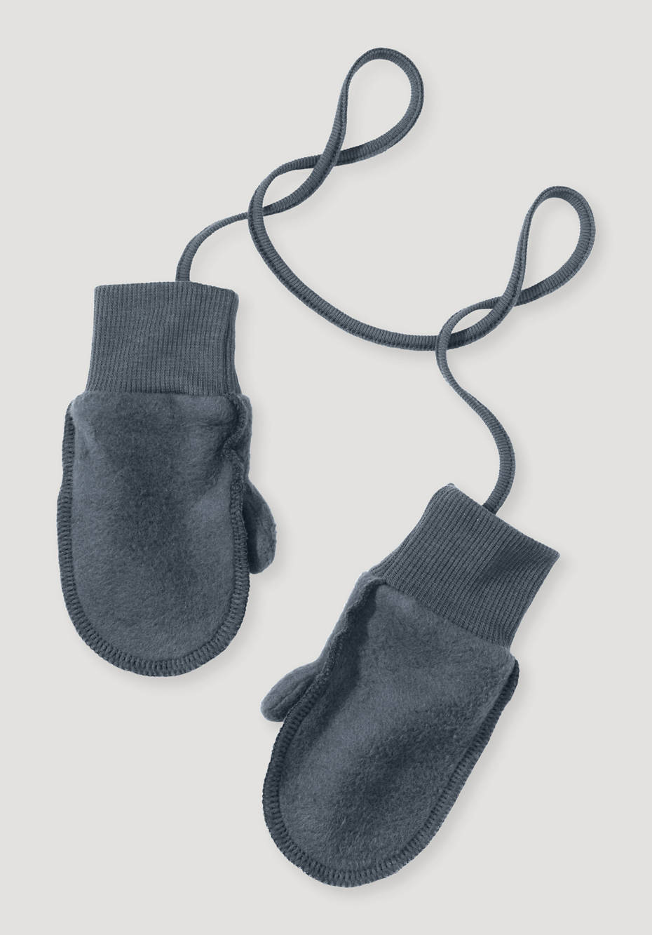 Softfleece Fäustlinge aus reiner Bio-Baumwolle
