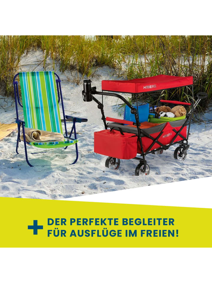 HOBERG Faltbarer Bollerwagen 