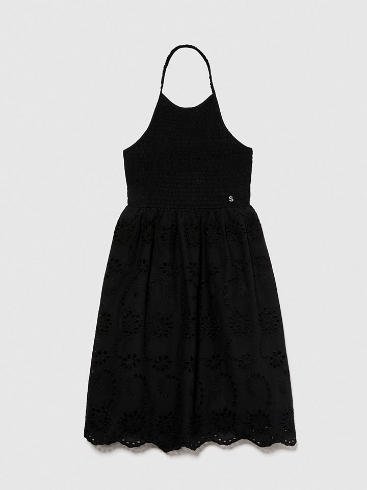 Sisley Kleid in Schwarz günstig kaufen