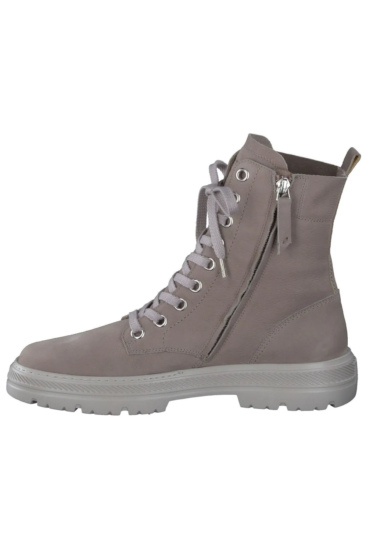 Paul Green  Stiefelette - Grau - Flacher Absatz