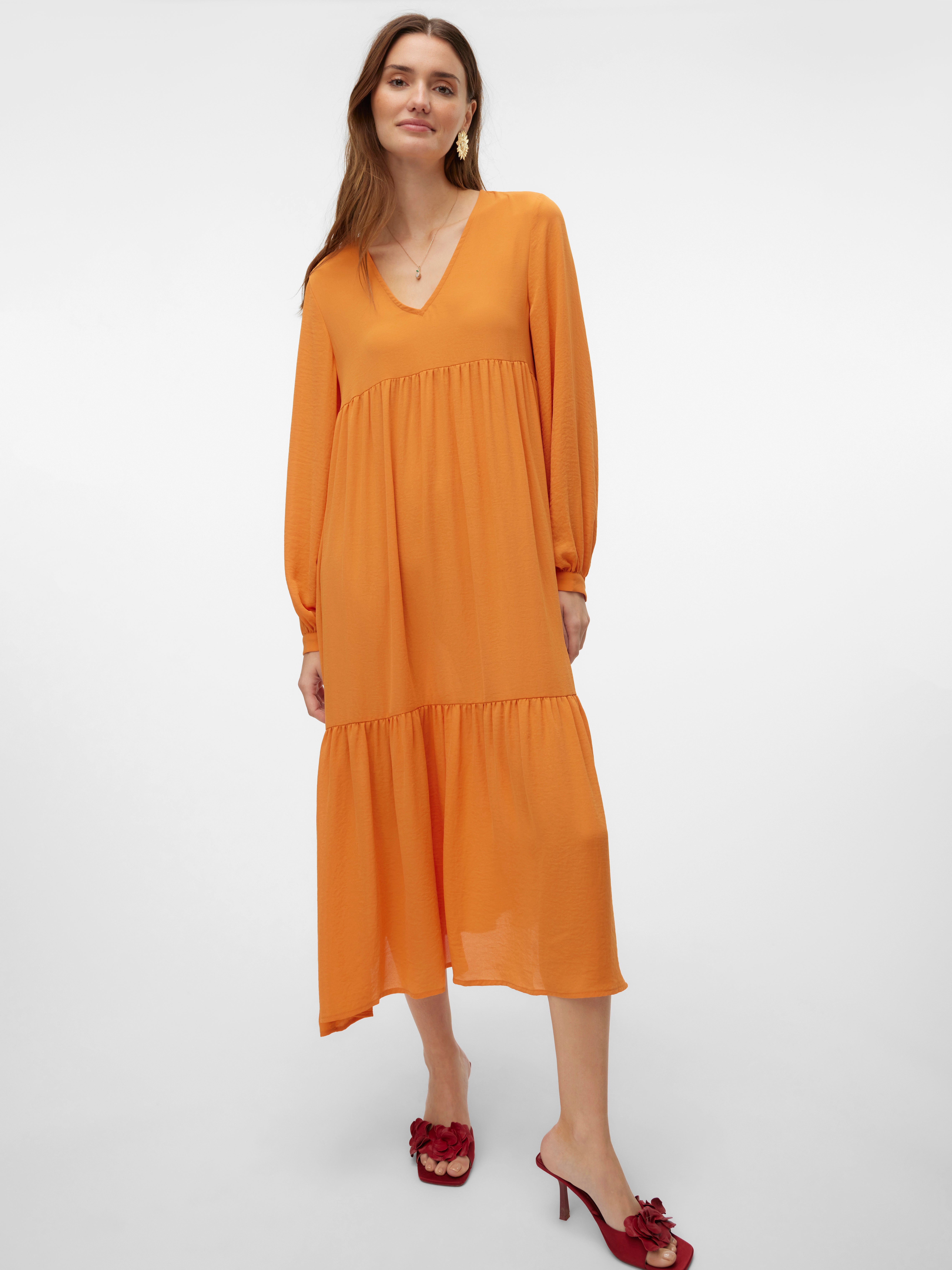 VMZIGGA Langes Kleid