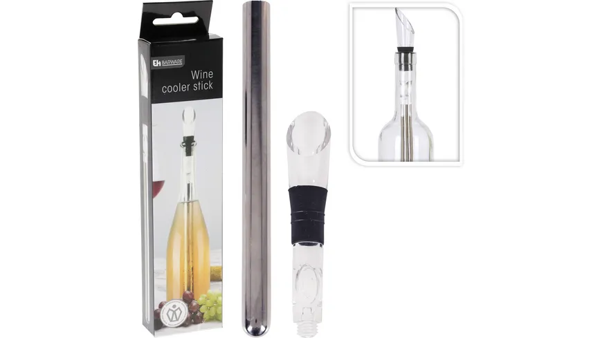 Weinkühlerstab mit Weinausgiesser