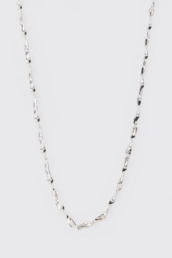 Silberne Metall-Kette