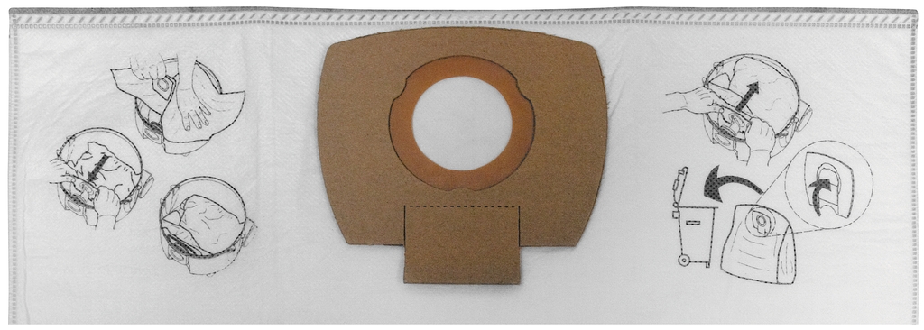 Makita Accessories P-72899 Σακούλα σκόνης από φλις VC3011L/2512 5 τεμ.